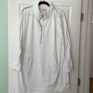Lilly Pulitzer White Skipper dress Xl EUC